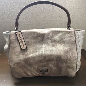 MALIPARMI Borsa Patch Metallizzato Shoulder Bag